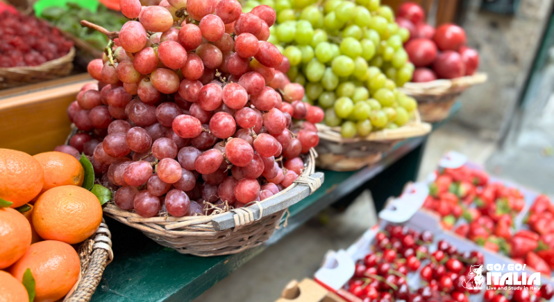 fruits and vegetables in Italian