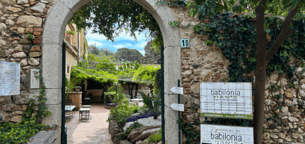 study italian in taormina