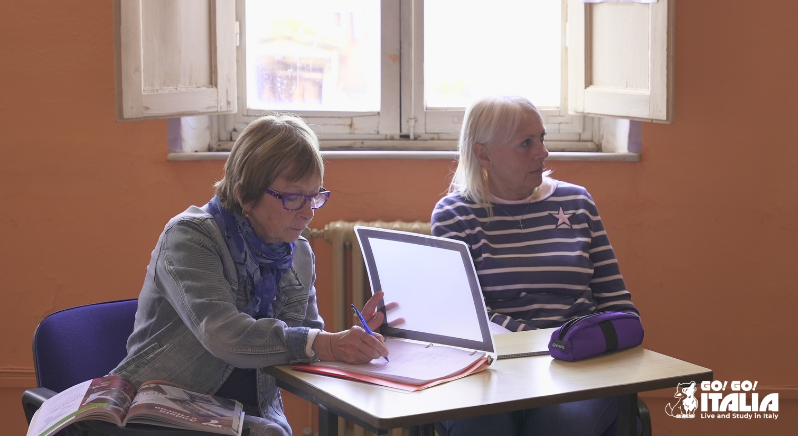 Italian language courses in Italy for 50+ learners
